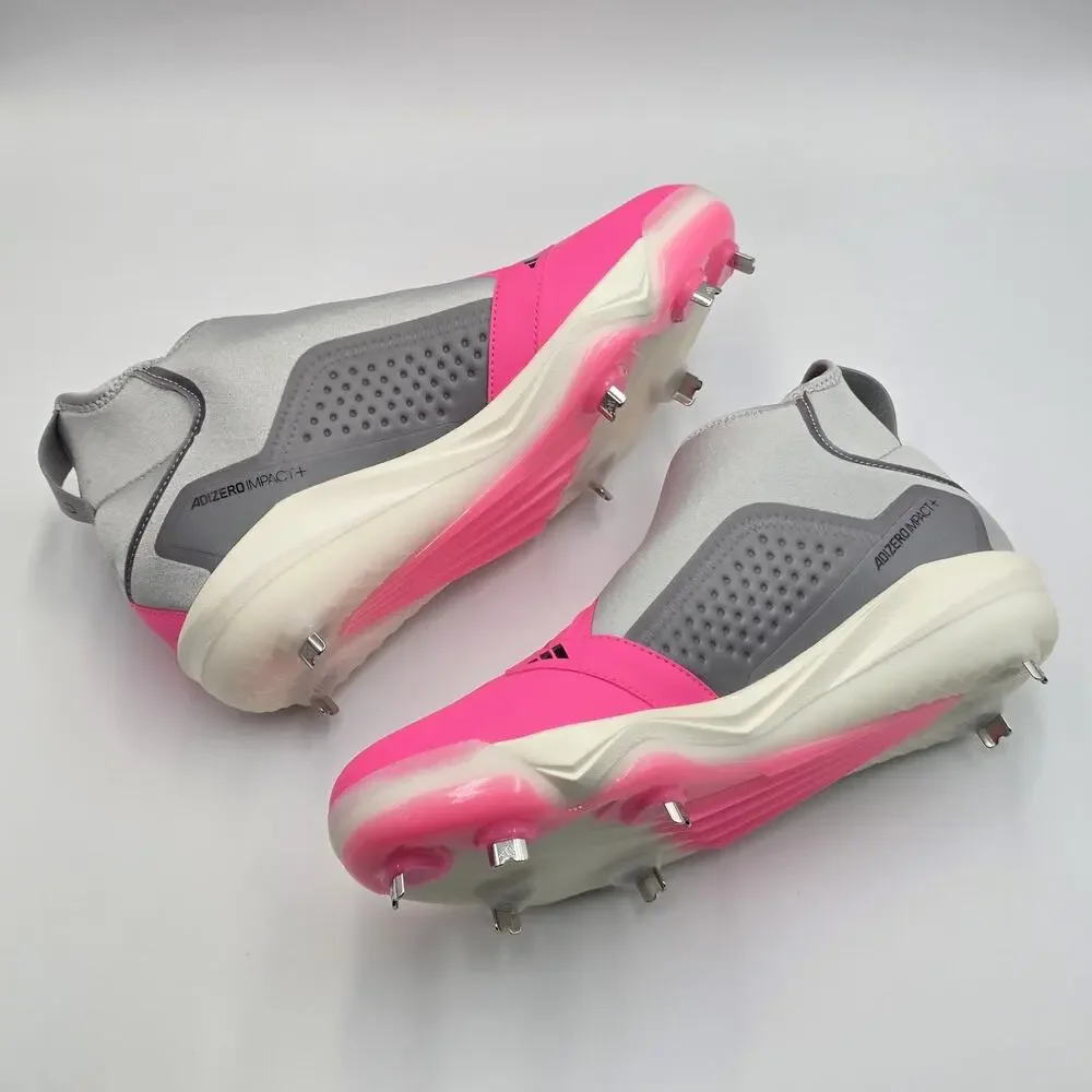 adidas Adizero Impact+ Baseball Cleats IF8484 Lucid Pink Men's Size 9 New